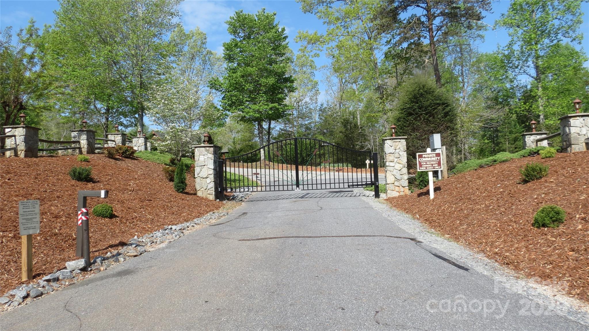 The gated entrance - Lot 28 Mentink Way, Nebo