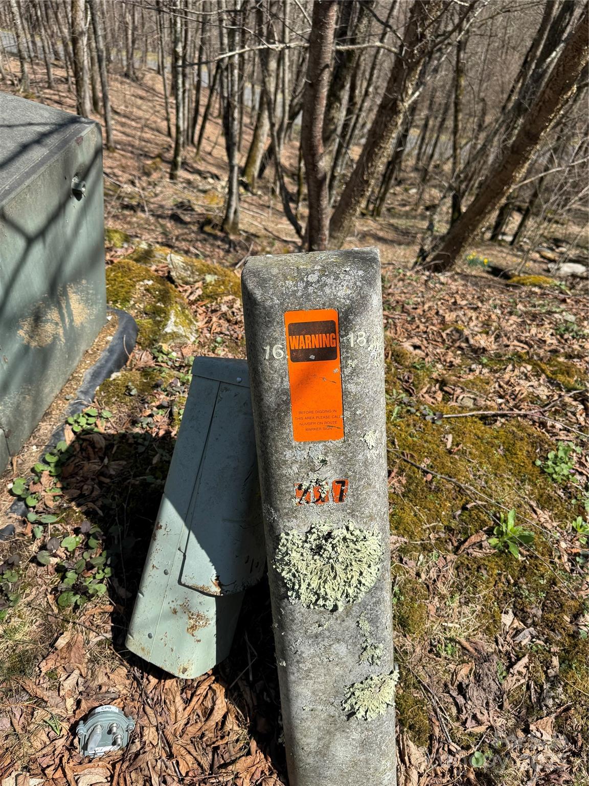 Look for Numbers on this Pole, property is to the left - 14 & 16 Overlook Drive, Mars Hill