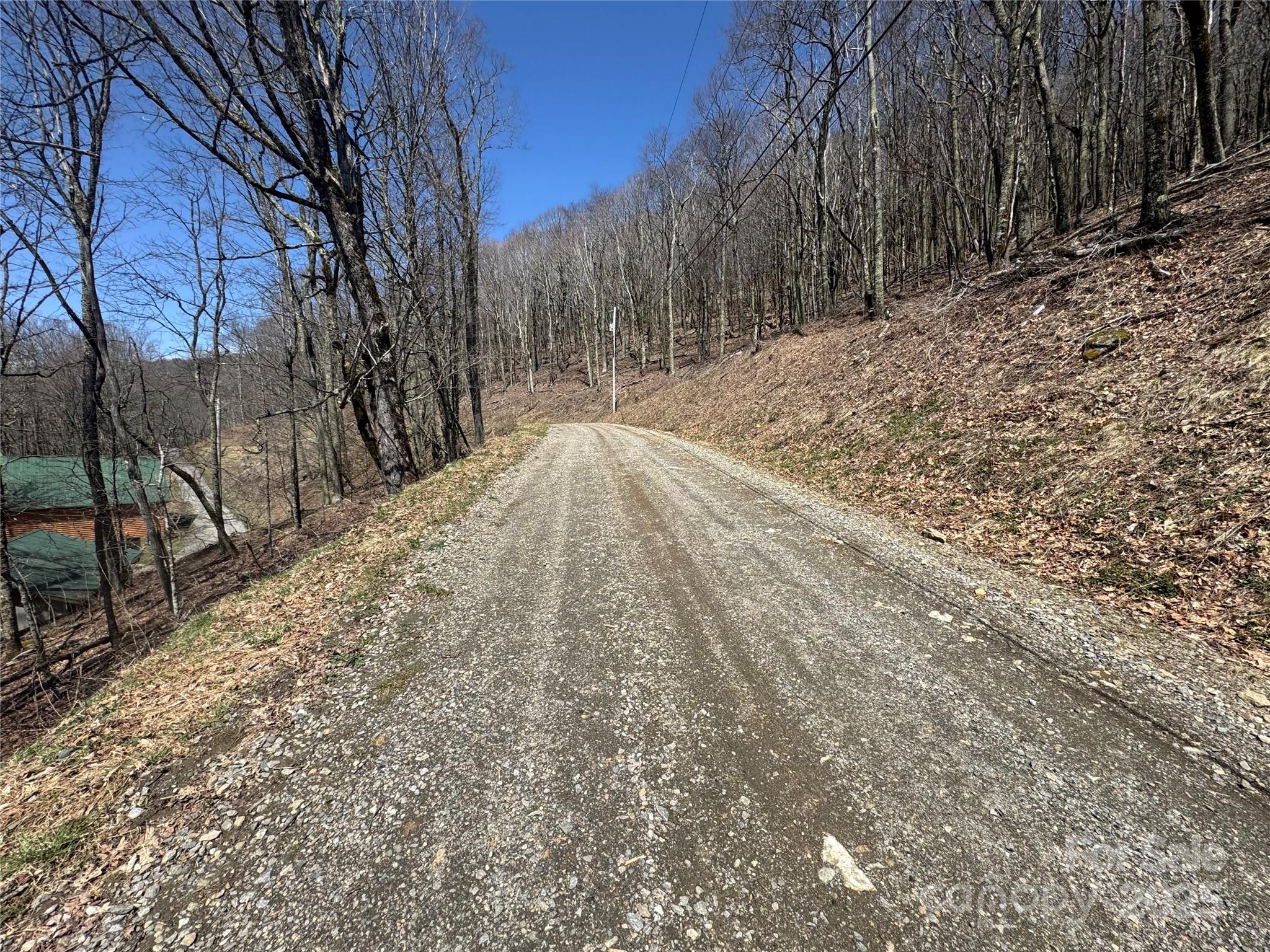 Road to Property - 244 & 245 Grouse Thicket Lane, Mars Hill