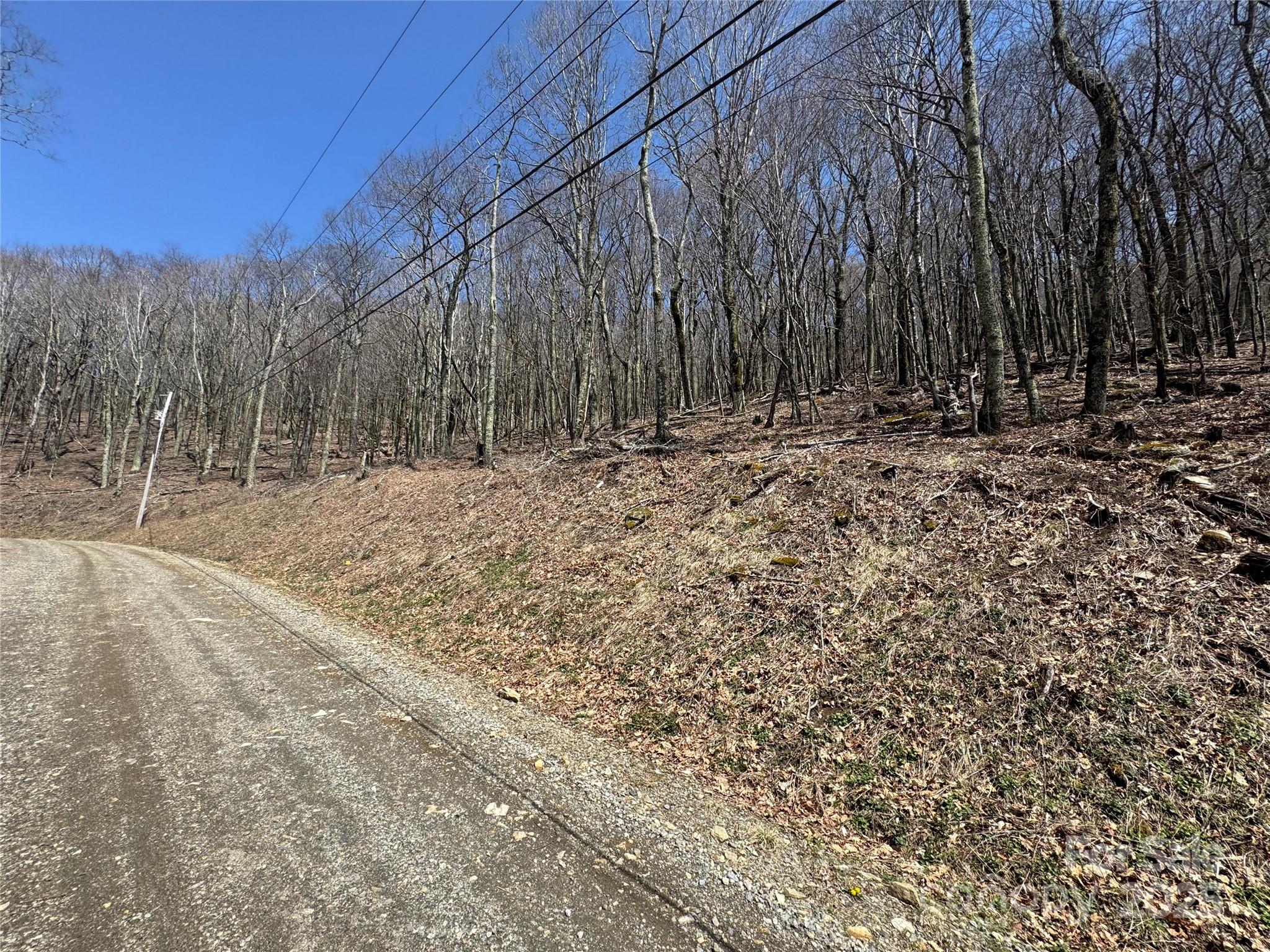 Road to Property - 244 & 245 Grouse Thicket Lane, Mars Hill