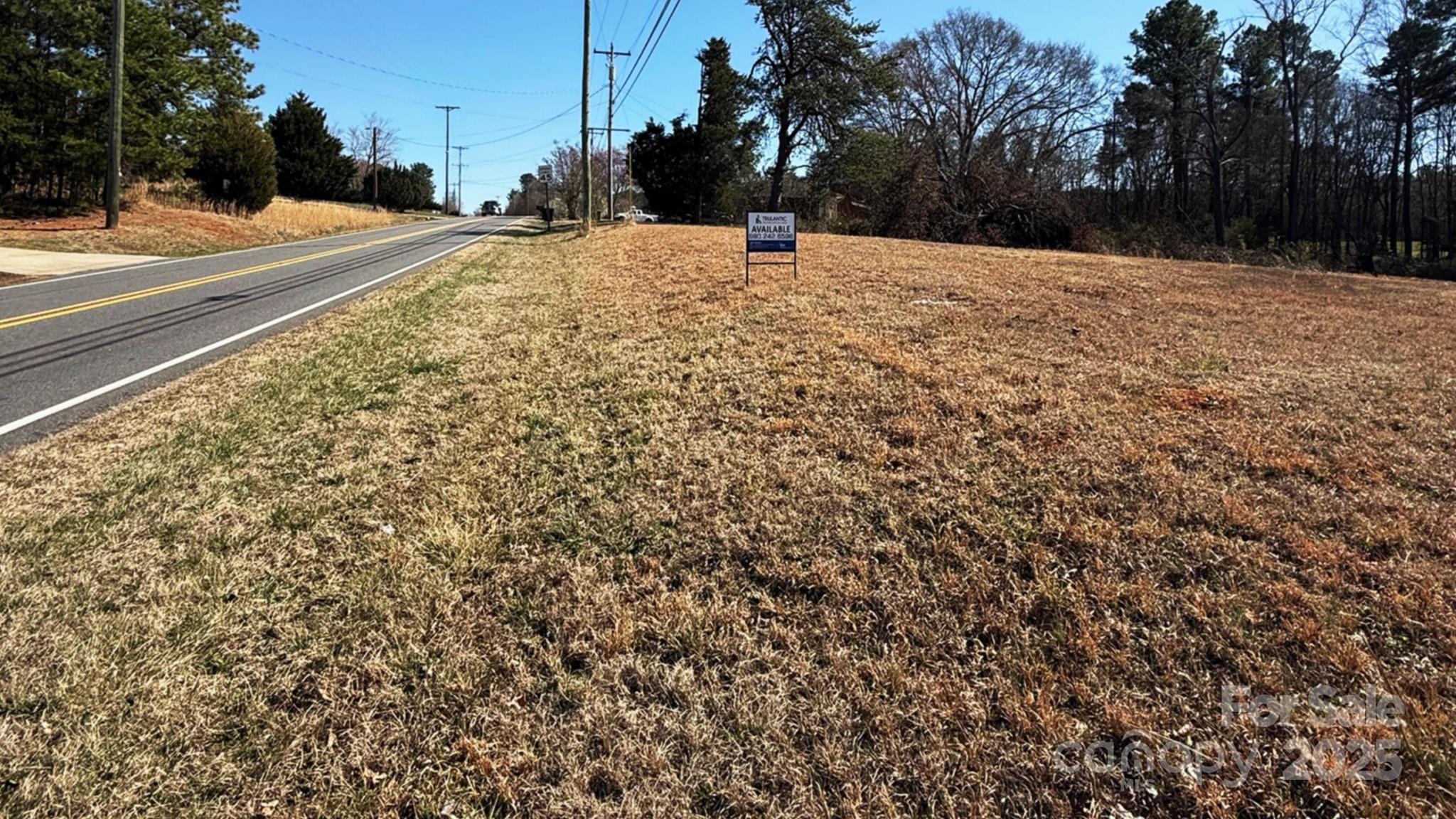 View from the front corner by the stop sign - 1302 Earl Road, Shelby