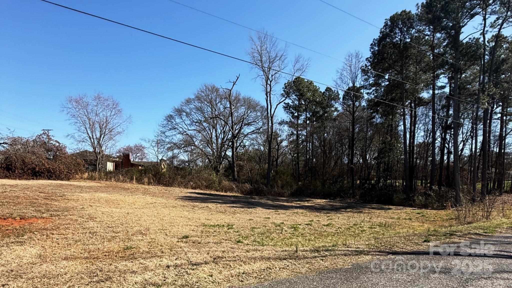 View from the side of the parcel - 1302 Earl Road, Shelby