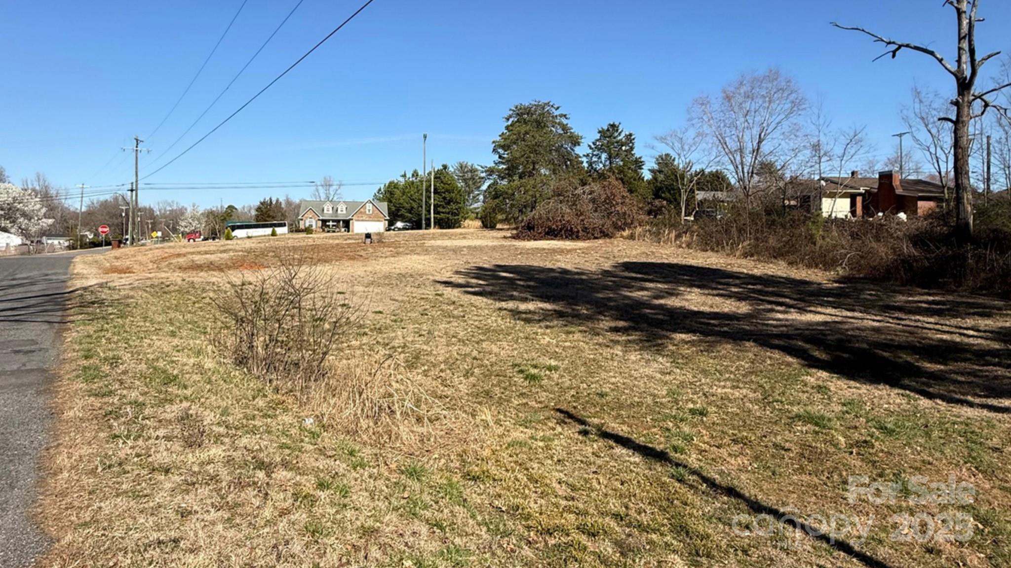 View from the back corner of the parcel - 1302 Earl Road, Shelby