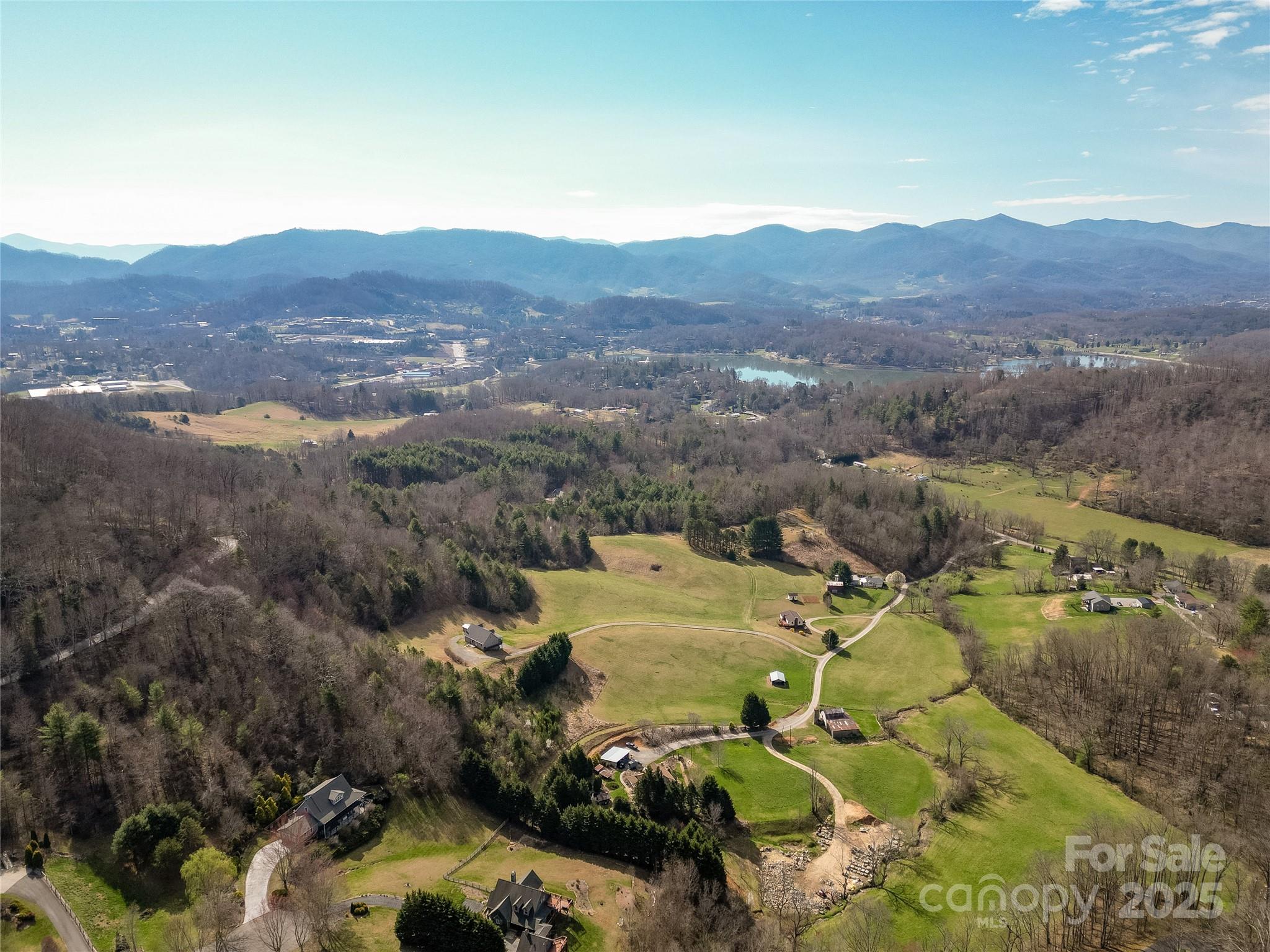View from drone - 00 Rimesdale Way, Waynesville