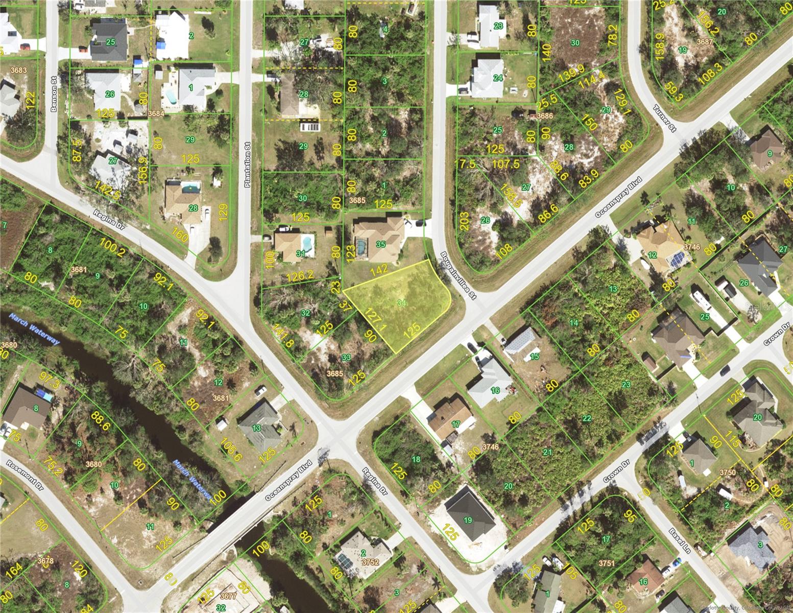 Land at 11148 OCEANSPRAY BLVD, ENGLEWOOD, photo 2 of 2