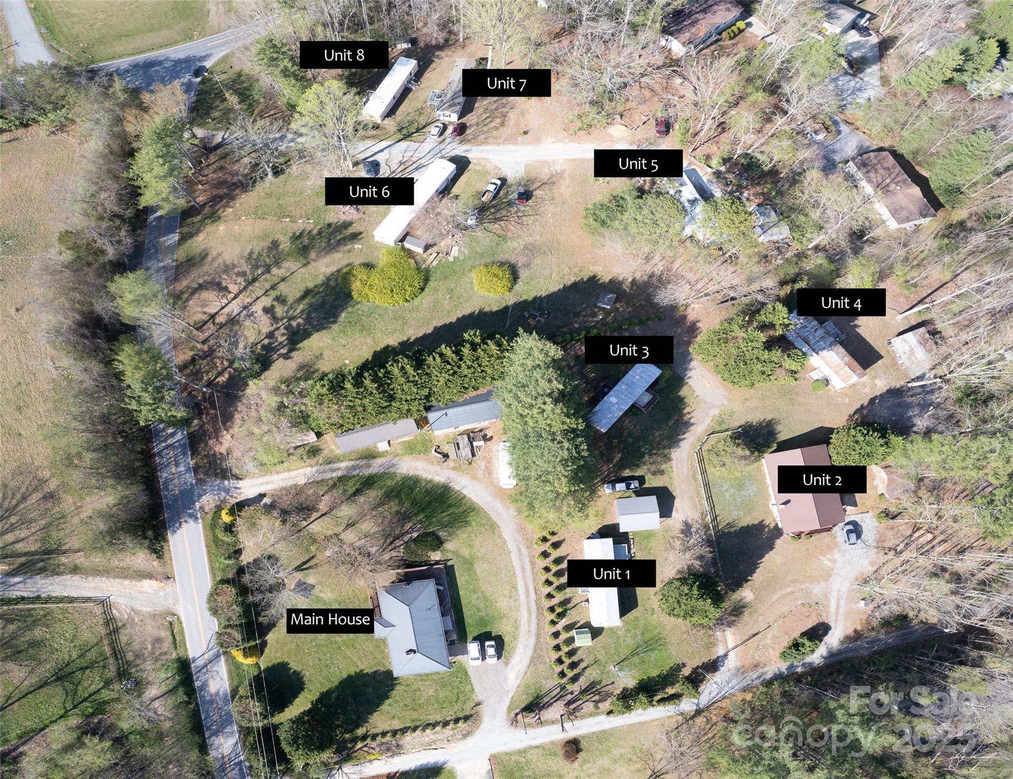 main house with all current rentals - 29 Delta Drive, Hendersonville