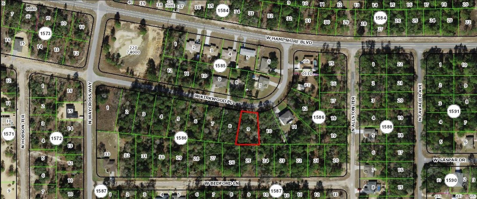 Land at 3016 W KIRKWOOD PL, DUNNELLON, photo 2 of 3