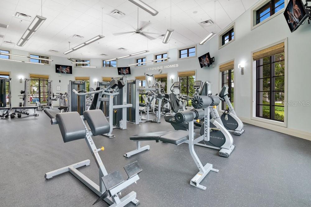 Gym located at Retreat Clubhouse - 1148 KINGSBARN ST, DAVENPORT