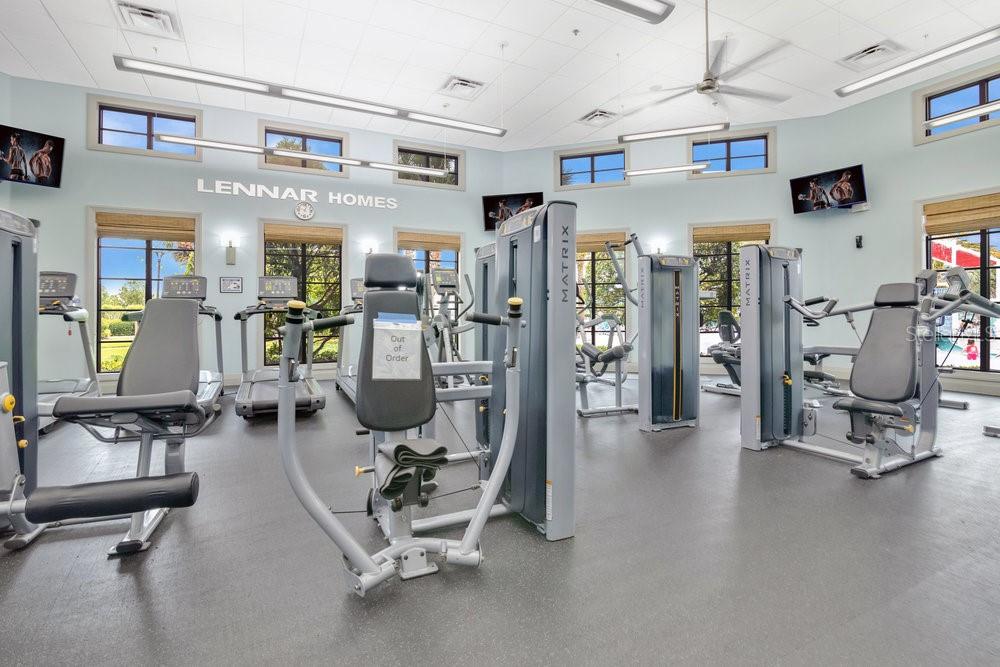 Gym located at Retreat Clubhouse - 1148 KINGSBARN ST, DAVENPORT