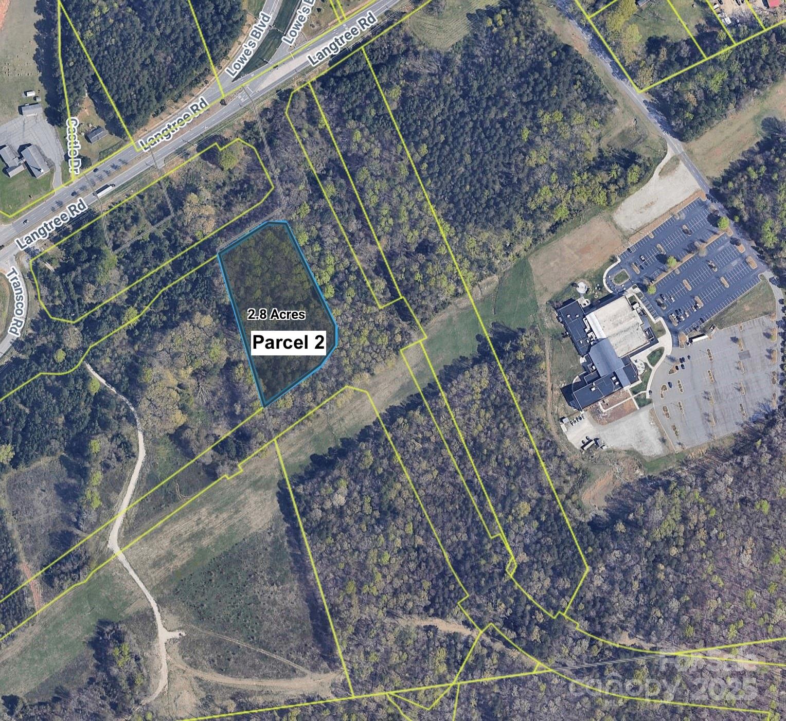 Unimproved Commercial at 197 Langtree Road, Mooresville, photo 3 of 4