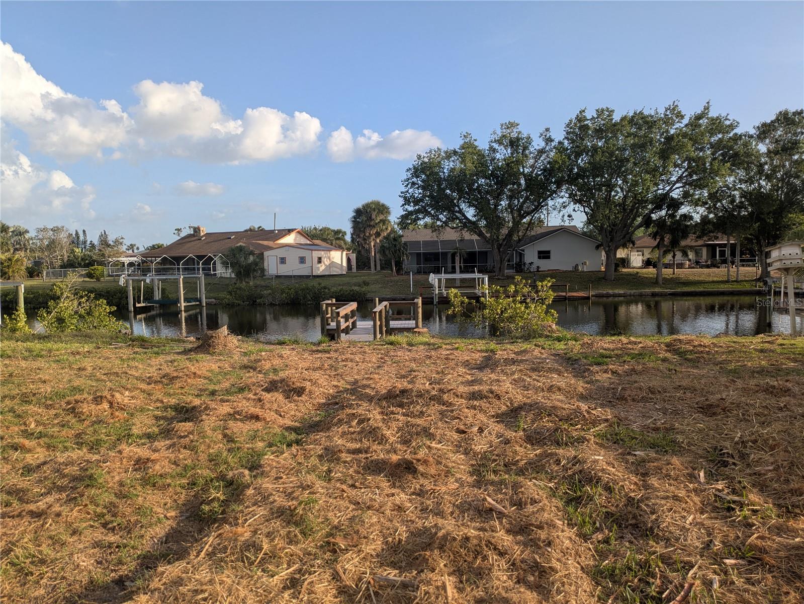 Canal is in view - 18641 KLINGLER CIR, PORT CHARLOTTE