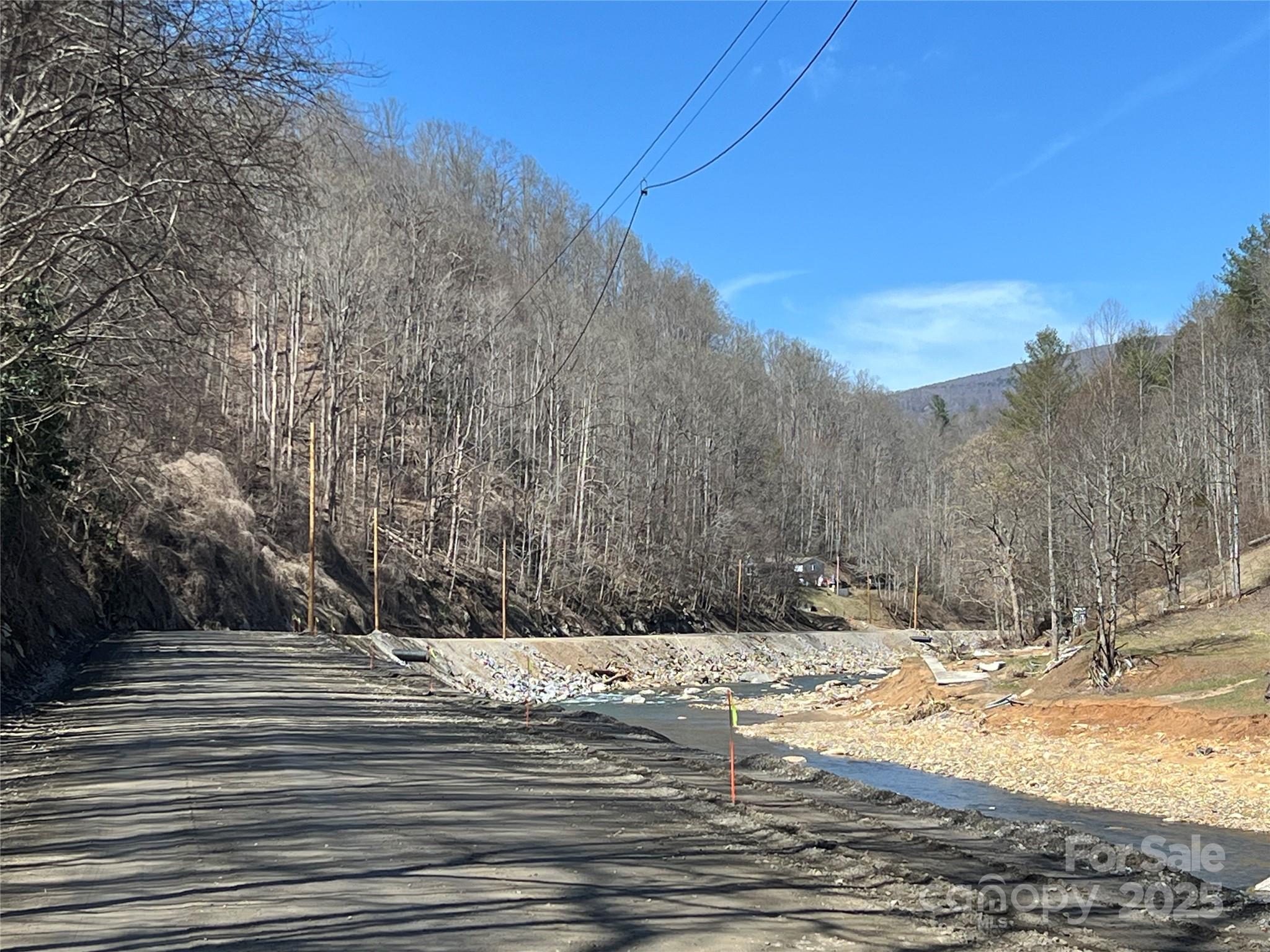 Road leading to land and house. 2000 ft Riverfront, now paved. - 12982 US 19W Highway, Burnsville