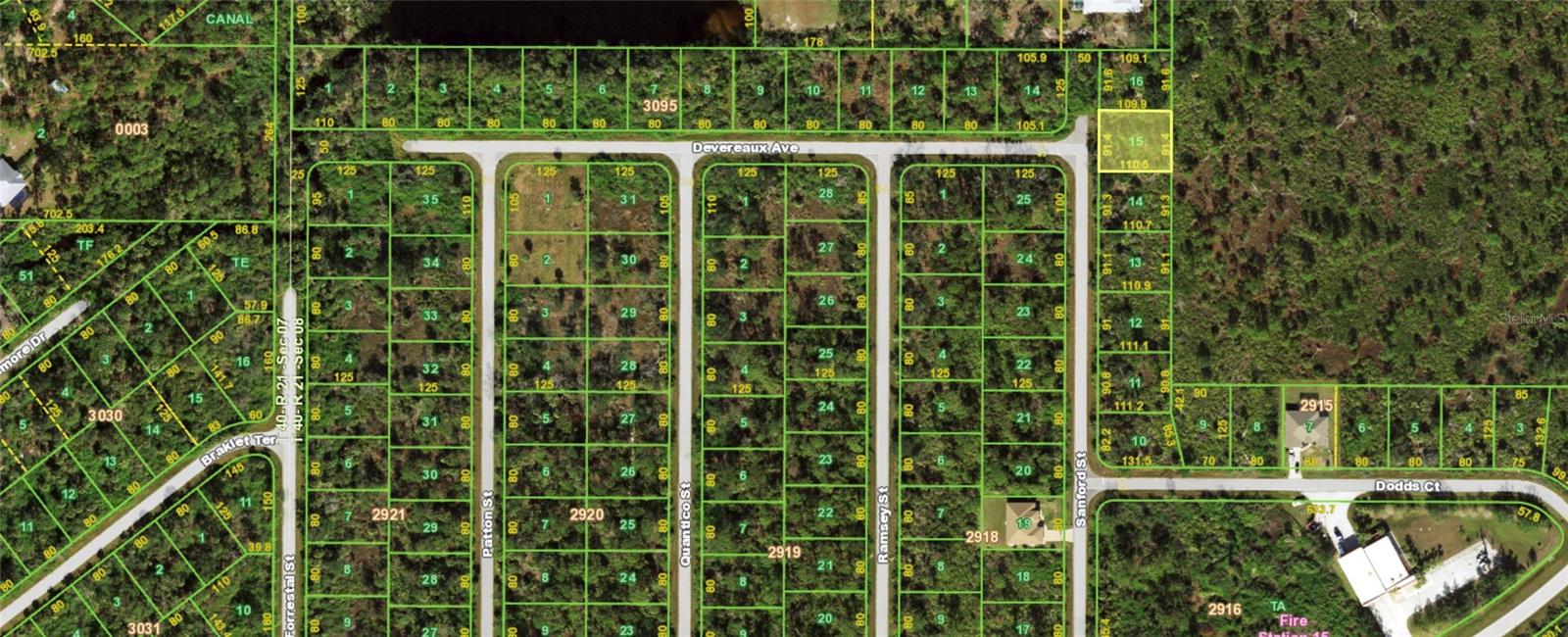 Land at 1232 SANFORD ST, PORT CHARLOTTE, photo 3 of 4