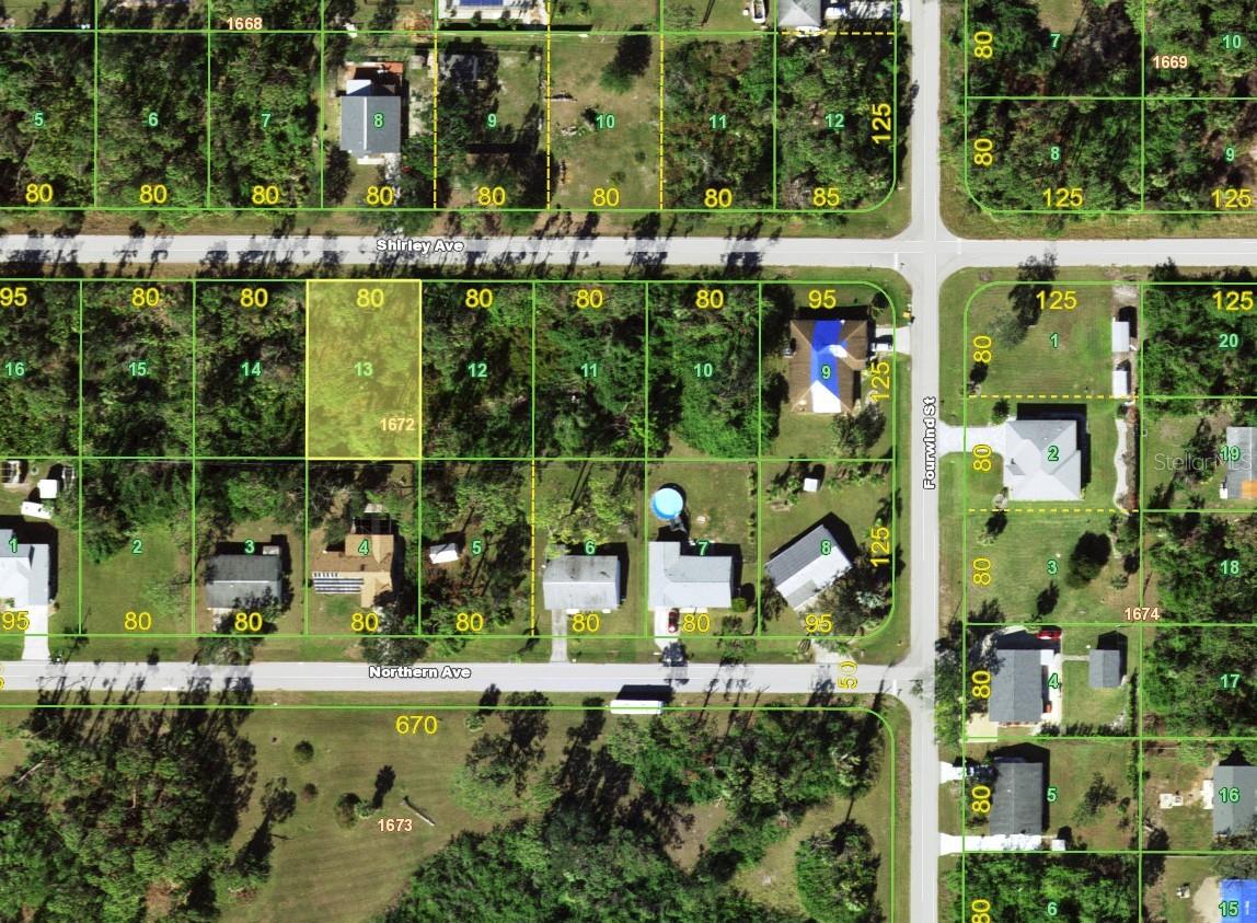 Land at 18095 SHIRLEY AVE, PORT CHARLOTTE, photo 3 of 5