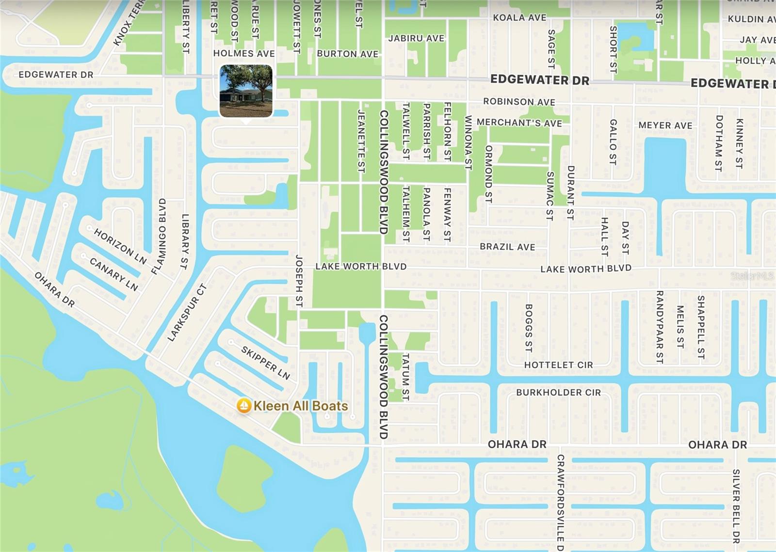Mapping - 17356 GULFSPRAY CIR, PORT CHARLOTTE