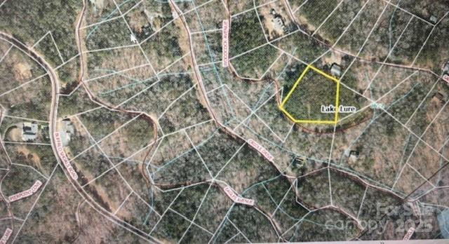location of lot - 0 Woodcock Avenue, Lake Lure