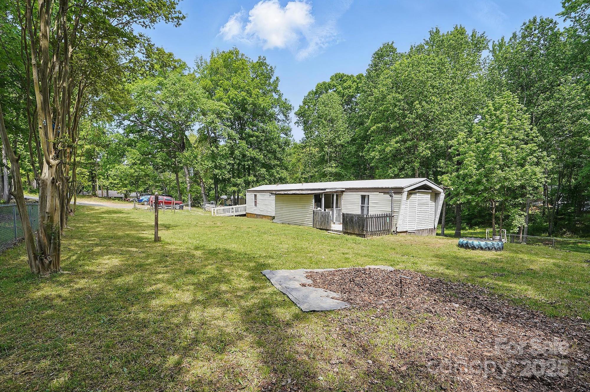 Another view of front yard - 10420 Silver Mine Road, Indian Land
