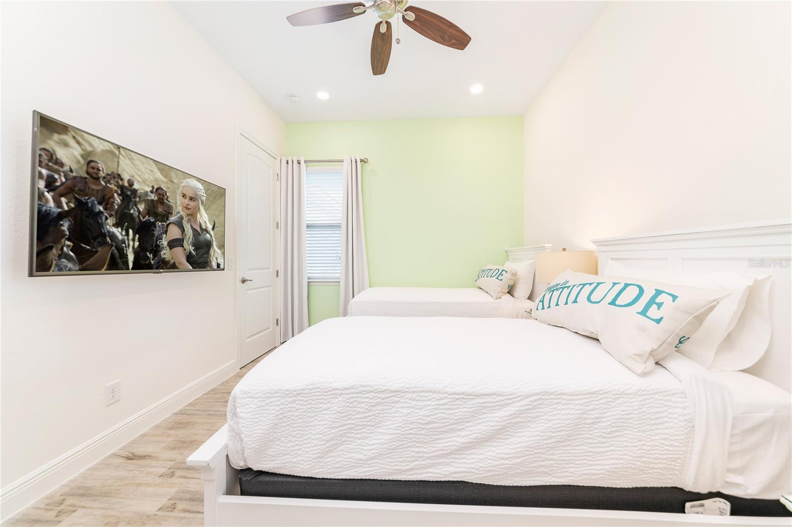 Well appointed guest bedroom ideal for vacation stays in Margaritaville Resort Orlando - 2988 SALTED RIM RD, KISSIMMEE