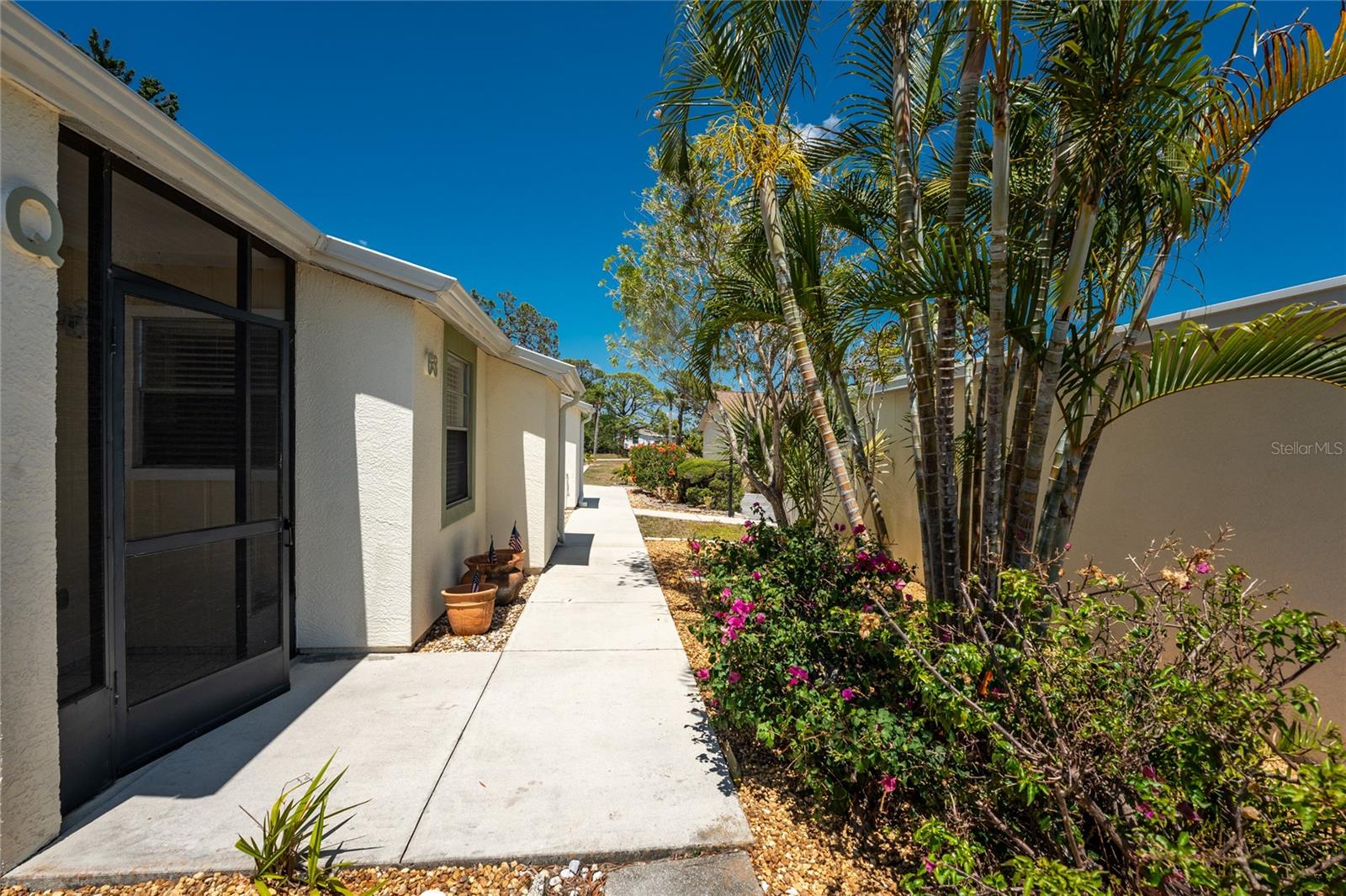 Front walkway - 6796 GASPARILLA PINES BLVD #63, ENGLEWOOD
