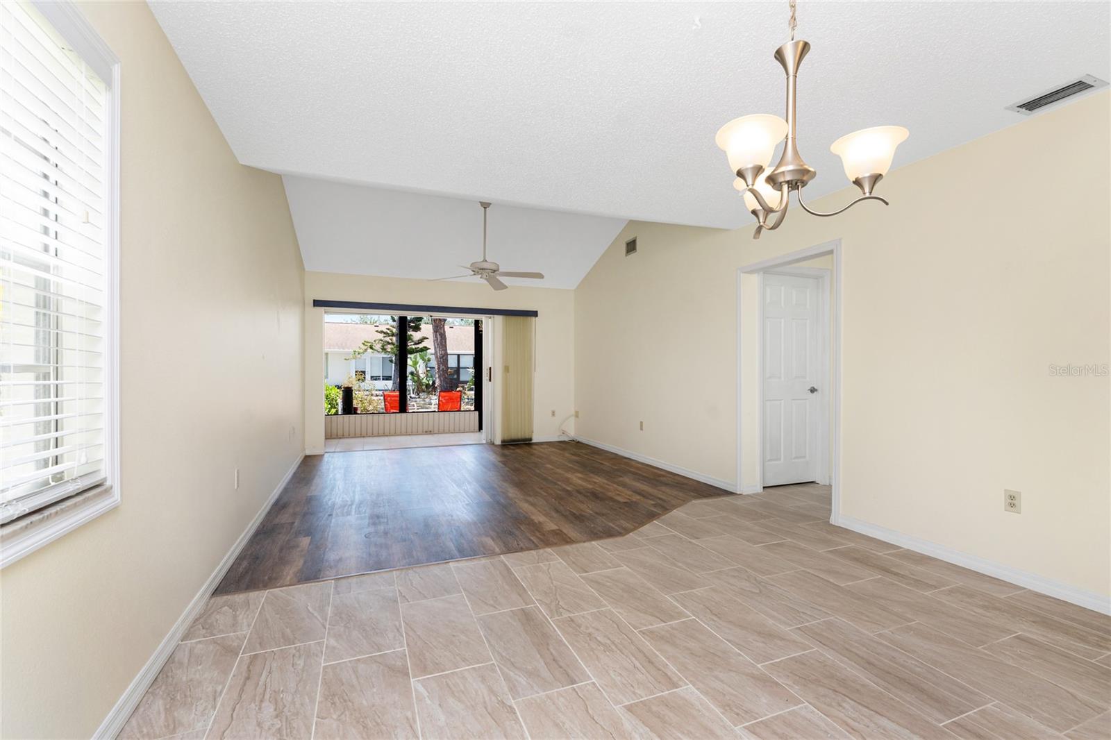 The hallway to the two bedrooms is on the right - 6796 GASPARILLA PINES BLVD #63, ENGLEWOOD