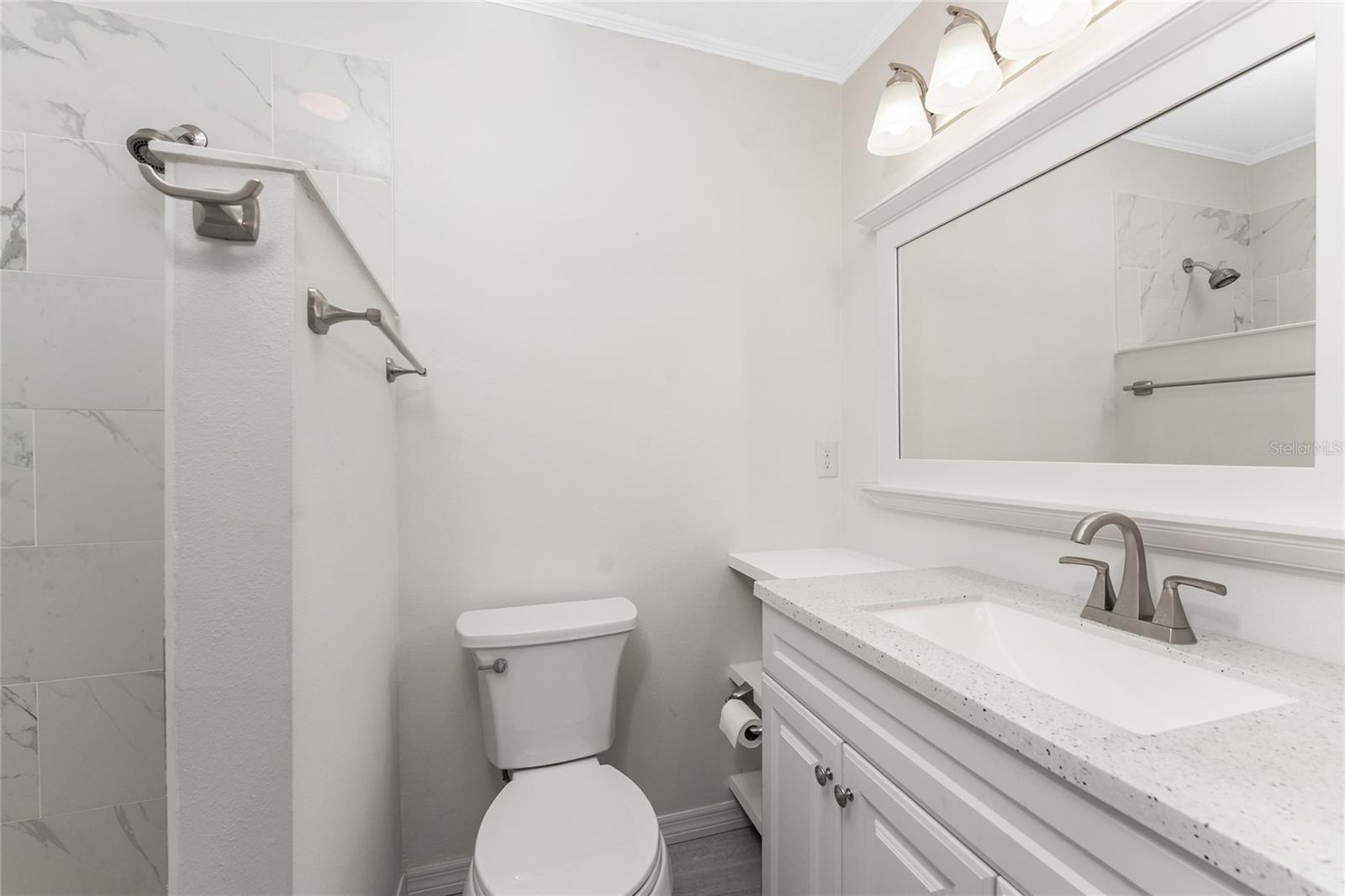 Primary bath has been very nicely updated! - 6796 GASPARILLA PINES BLVD #63, ENGLEWOOD