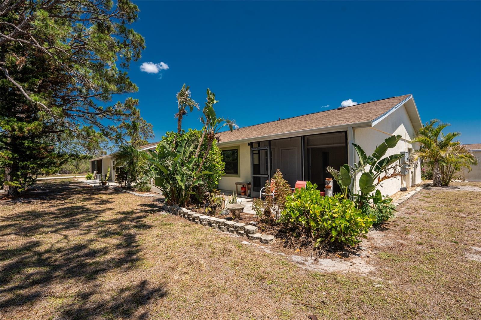 Rear view - 6796 GASPARILLA PINES BLVD #63, ENGLEWOOD