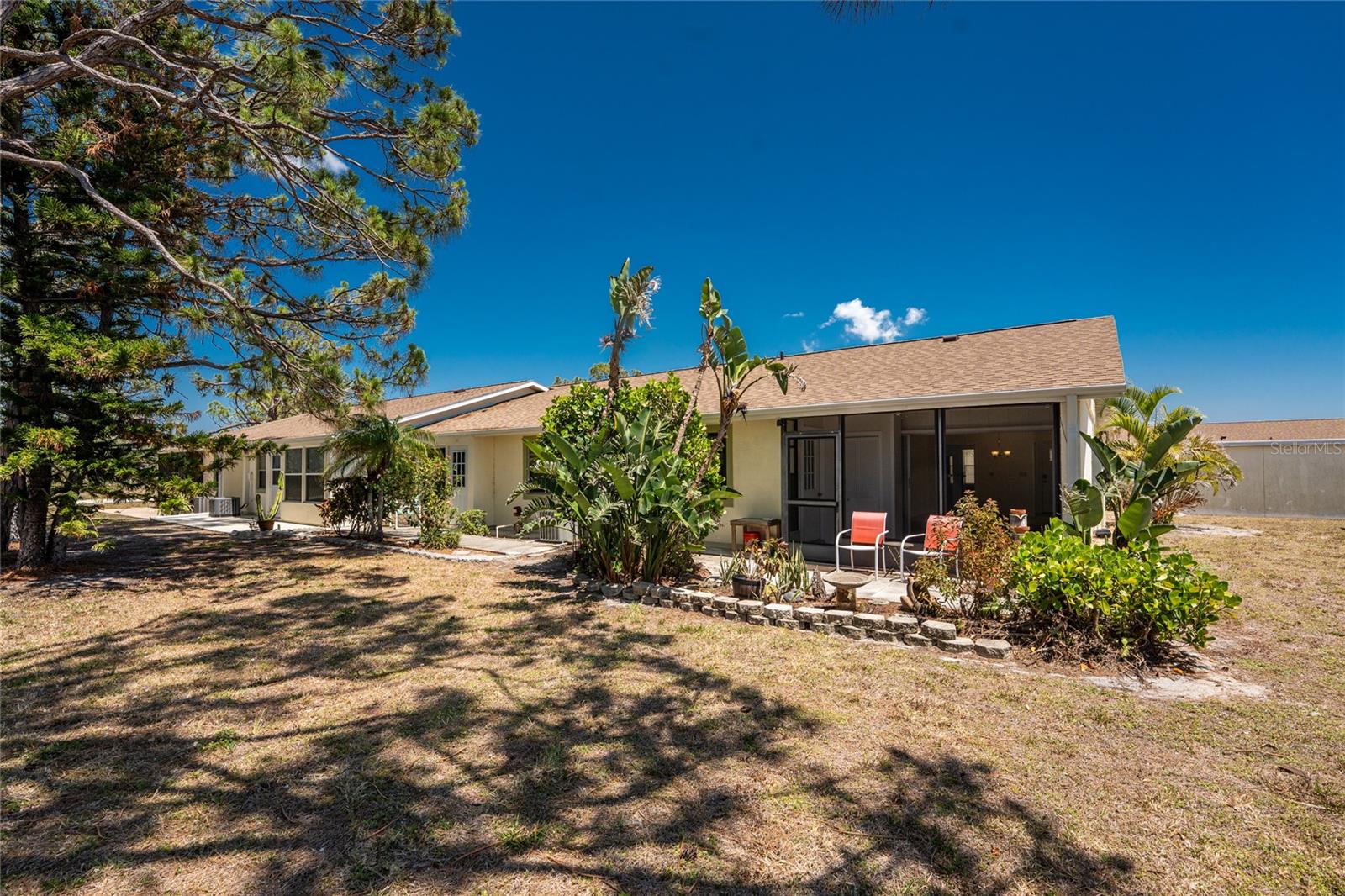 Rear view - 6796 GASPARILLA PINES BLVD #63, ENGLEWOOD