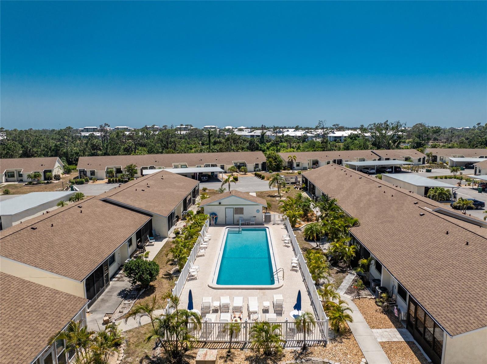 Community pool - 6796 GASPARILLA PINES BLVD #63, ENGLEWOOD