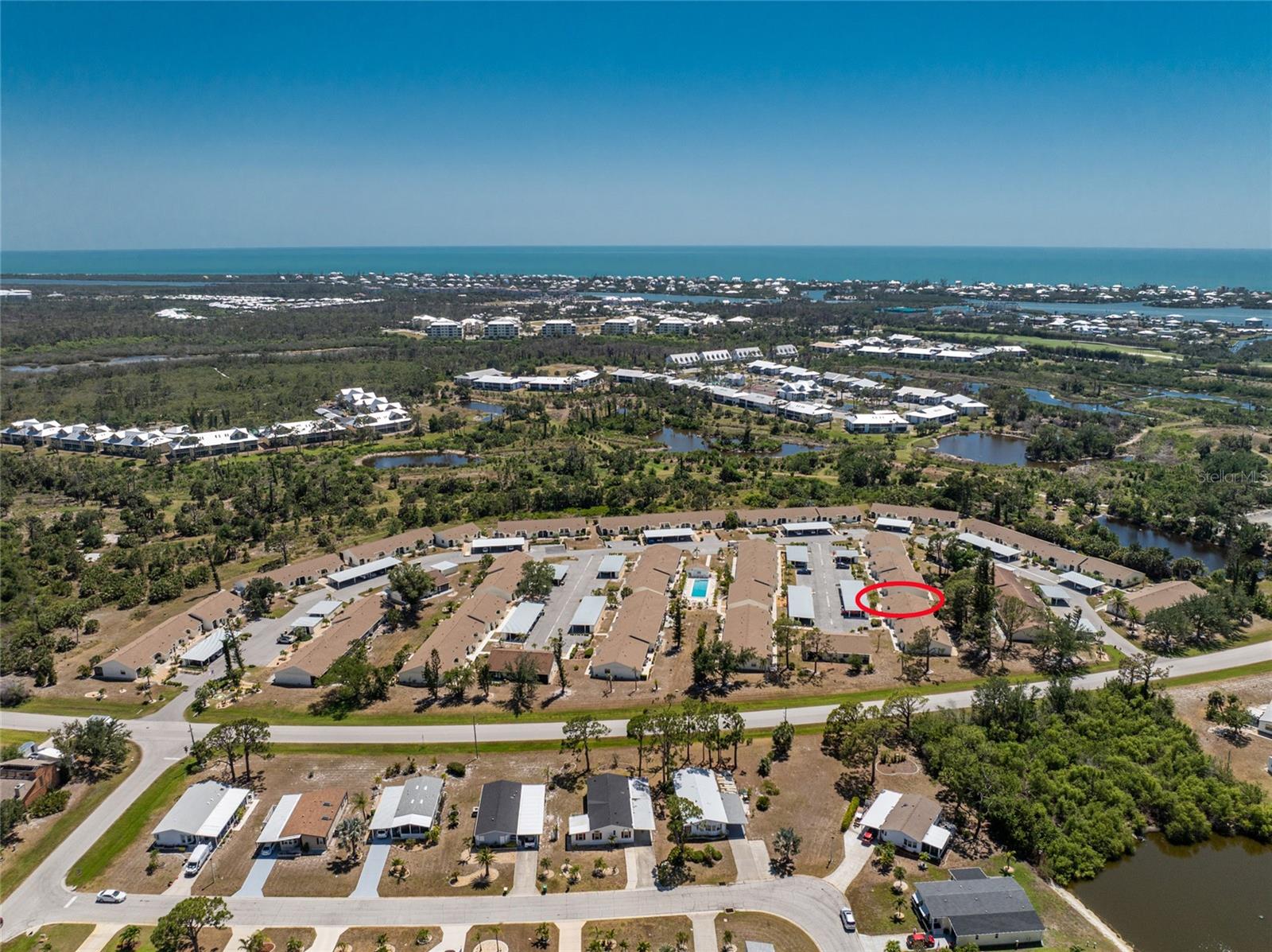 Aerial #5 - 6796 GASPARILLA PINES BLVD #63, ENGLEWOOD