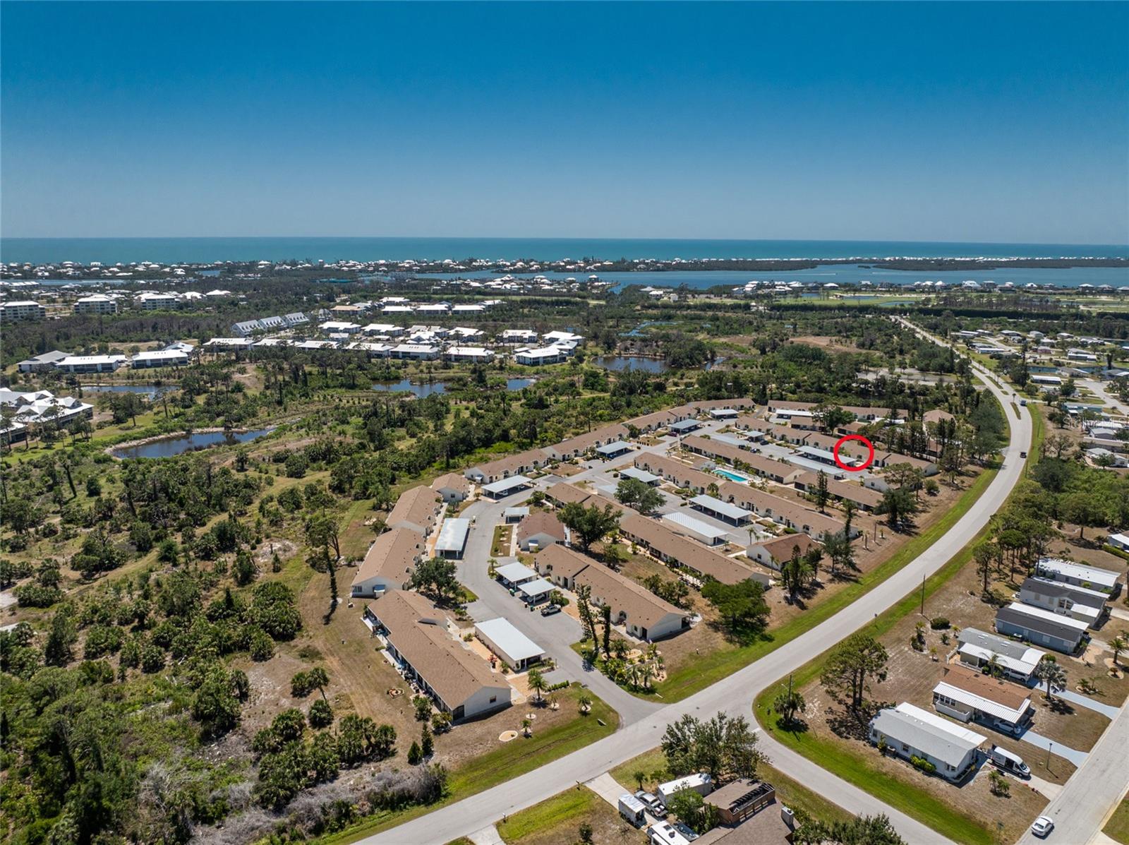 Aerial #6 - 6796 GASPARILLA PINES BLVD #63, ENGLEWOOD