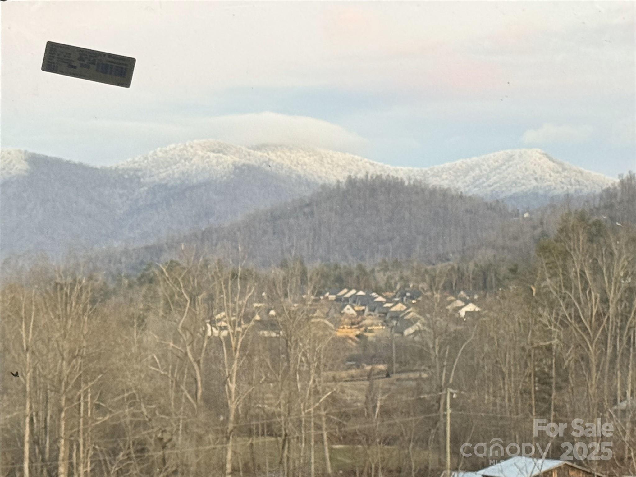 Winter View from kitchen - 148 Amblers Knoll Road, Weaverville