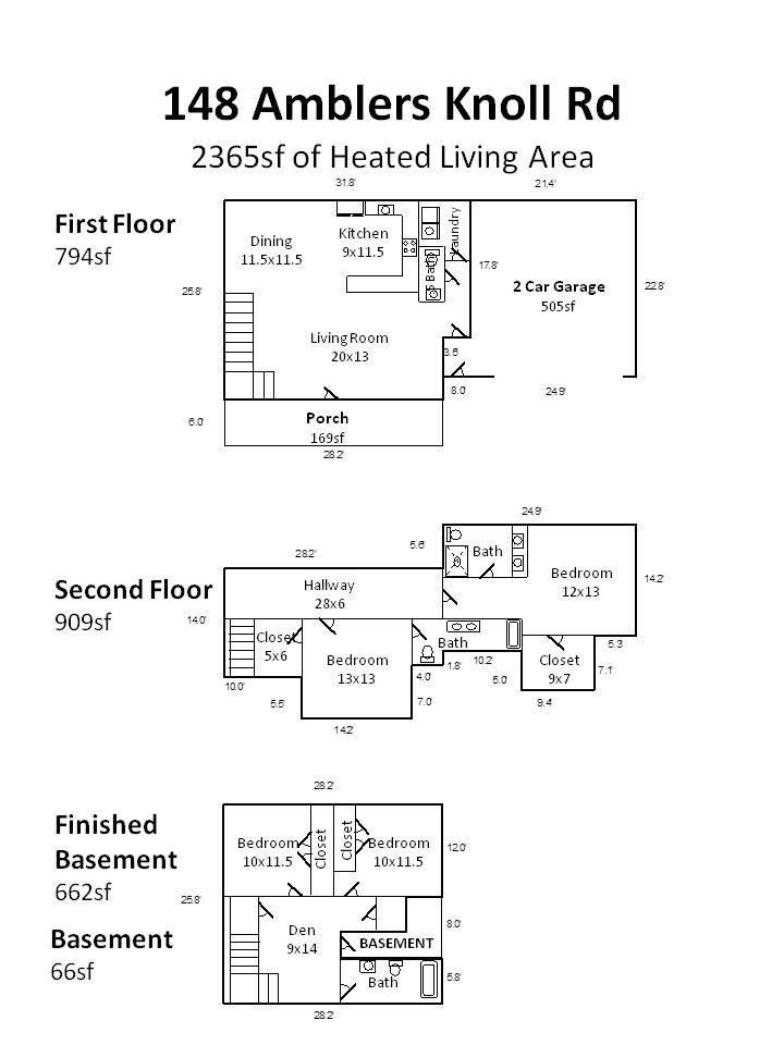 Floor Plan - 148 Amblers Knoll Road, Weaverville