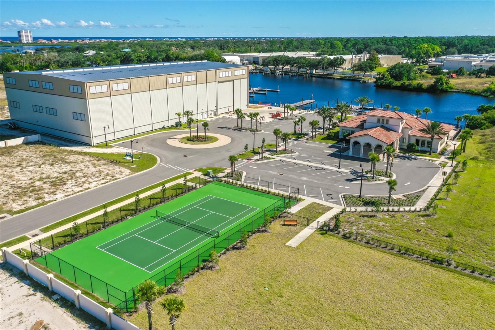 Tennis/Pickleball Court - 14 RIO VISTA DR, PALM COAST