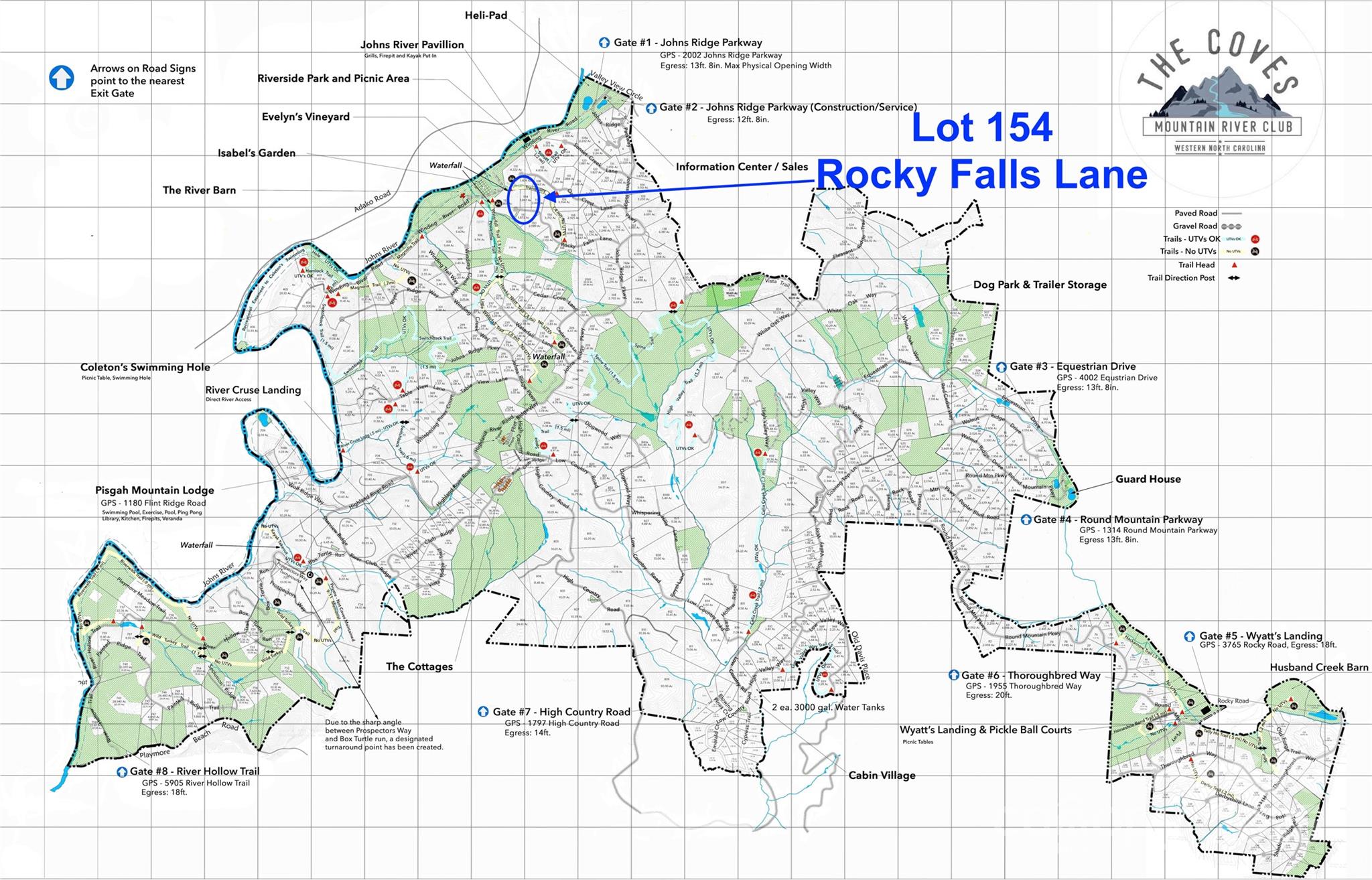 Lot at 1.85 acres Lot 154 Rocky Falls Lane, Lenoir, photo 10 of 48