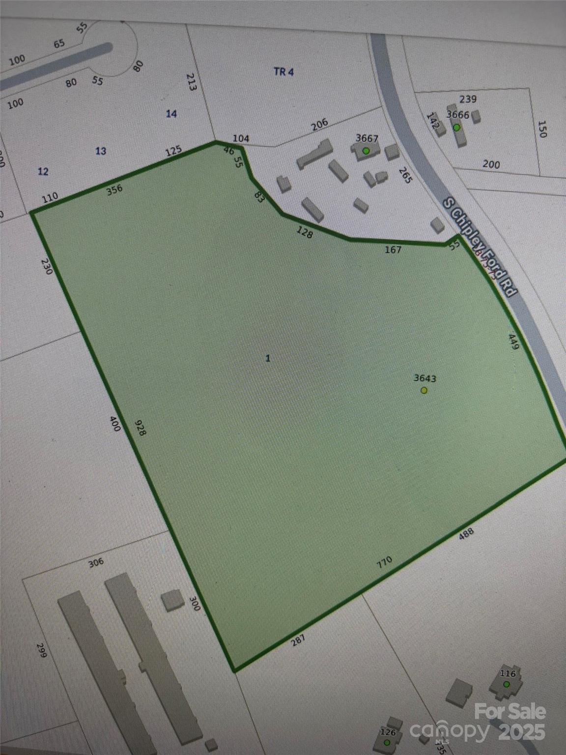 Lot at 3643 S Chipley Ford Road, Statesville, photo 3 of 4