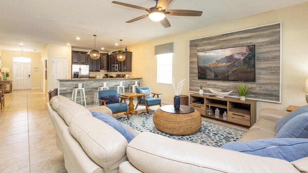 Living To Kitchen - 1450 ROLLING FAIRWAY DR, DAVENPORT