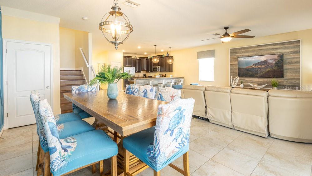 Dining/Living/Kitchen - 1450 ROLLING FAIRWAY DR, DAVENPORT