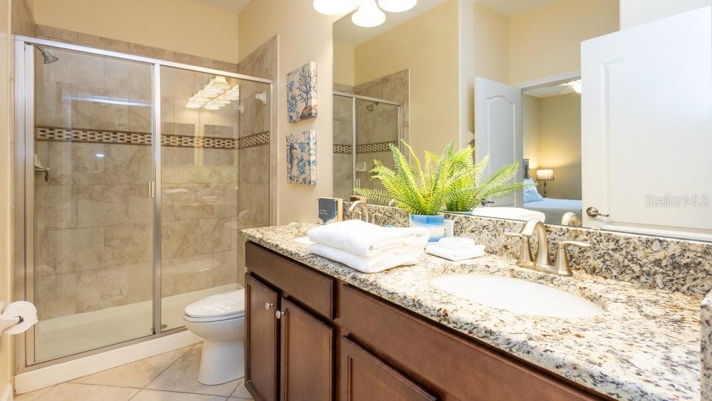 Guest Bath Lower Level - 1450 ROLLING FAIRWAY DR, DAVENPORT