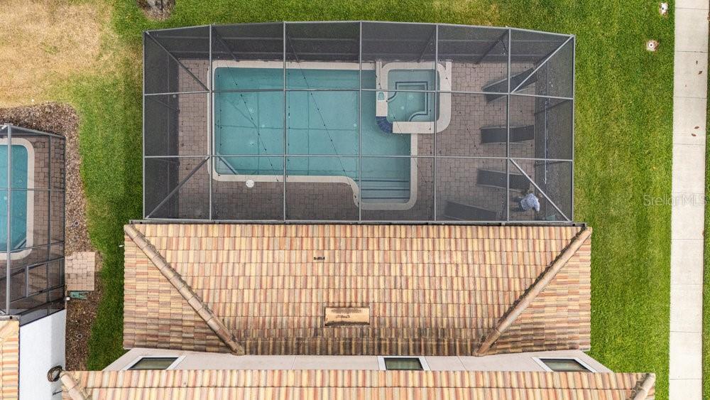 Ariel Pool View - 1450 ROLLING FAIRWAY DR, DAVENPORT