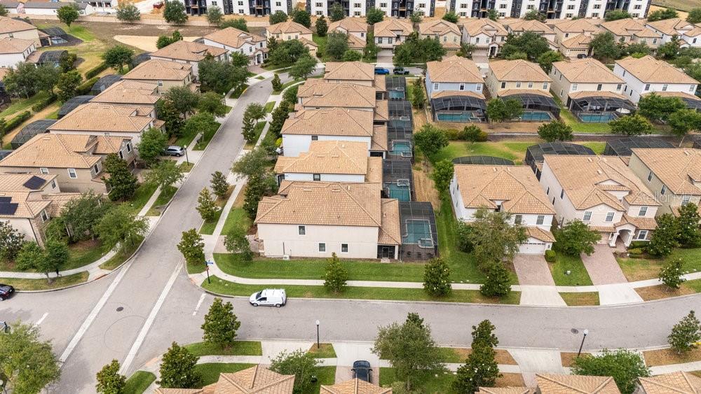 Ariel of Home - 1450 ROLLING FAIRWAY DR, DAVENPORT