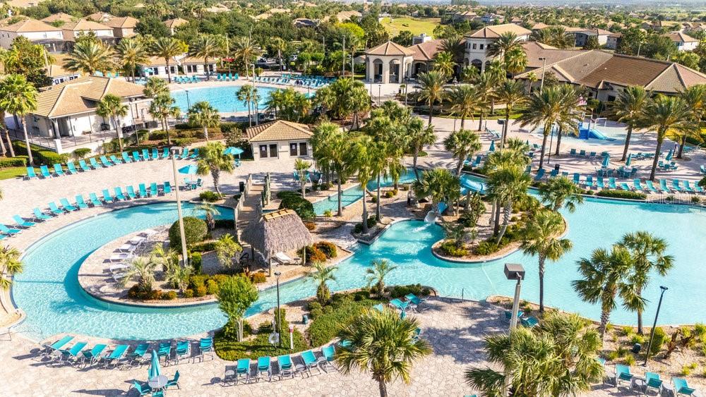 Lazy River/Pool - 1450 ROLLING FAIRWAY DR, DAVENPORT
