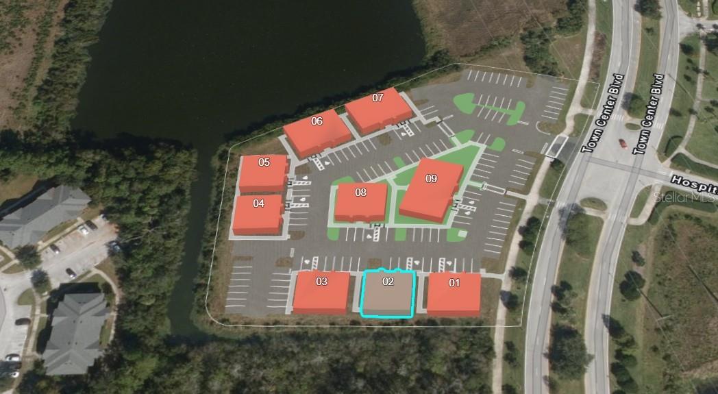 Site Plan - 80 EXCHANGE LOOP LOOP #2, PALM COAST