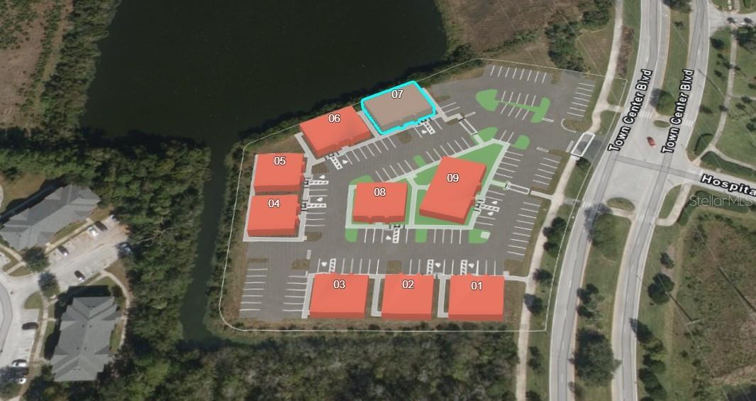 Site Plan - 30 EXCHANGE LOOP LOOP #7, PALM COAST