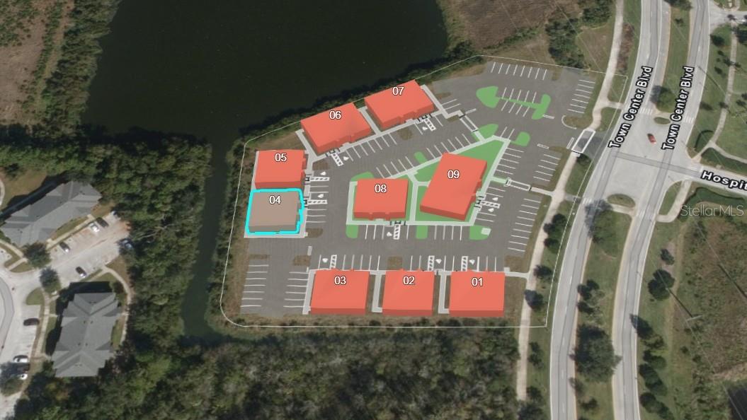 Site Plan - 60 EXCHANGE LOOP LOOP #4, PALM COAST