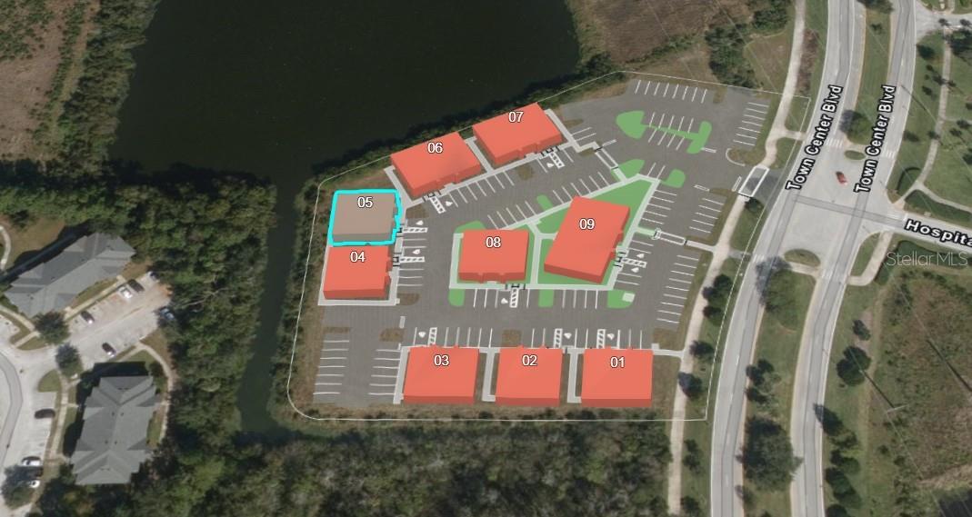 Site Plan - 50 EXCHANGE LOOP LOOP #5, PALM COAST