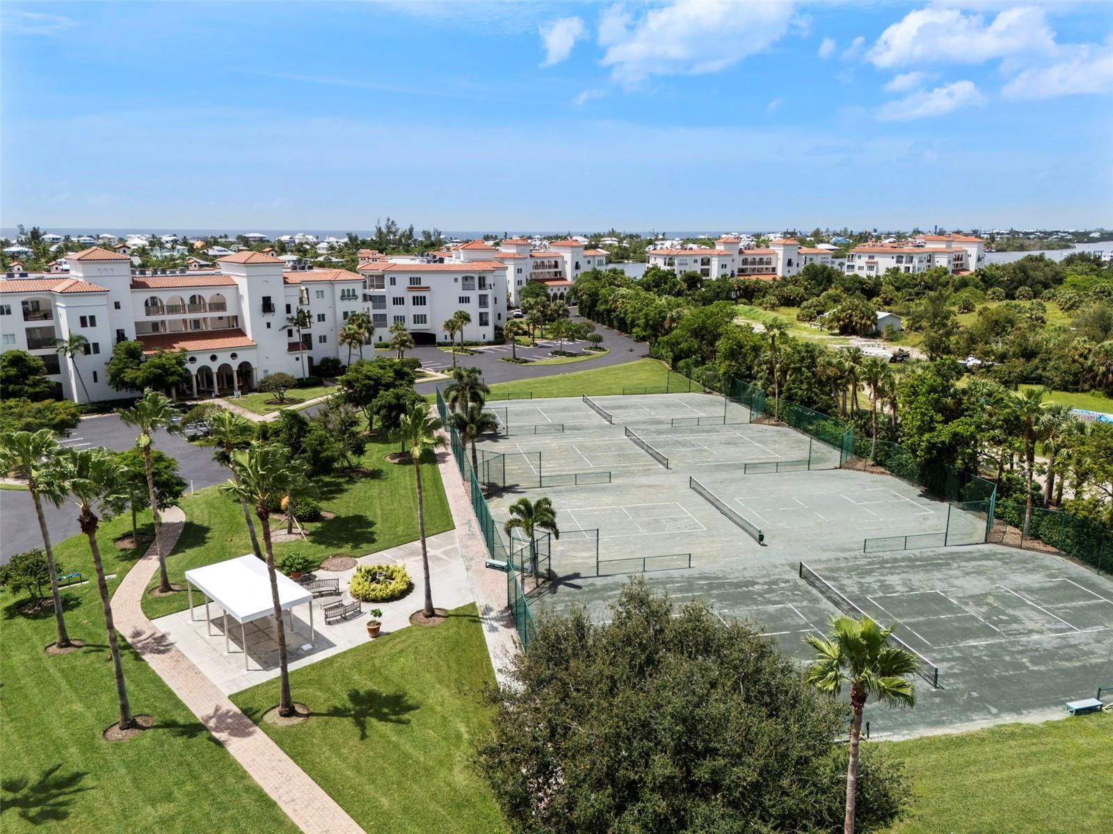 tennis and pickle ball courts - 11100 HACIENDA DEL MAR BLVD #G-304, PLACIDA