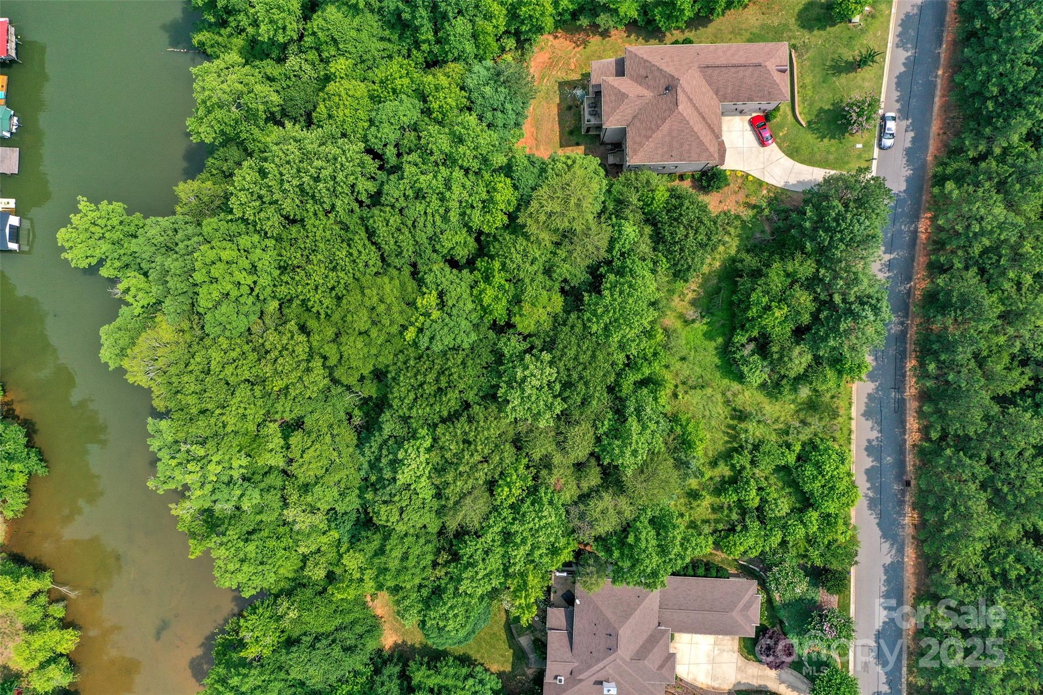 Overhead view - 2033 Beauhaven Lane, Belmont