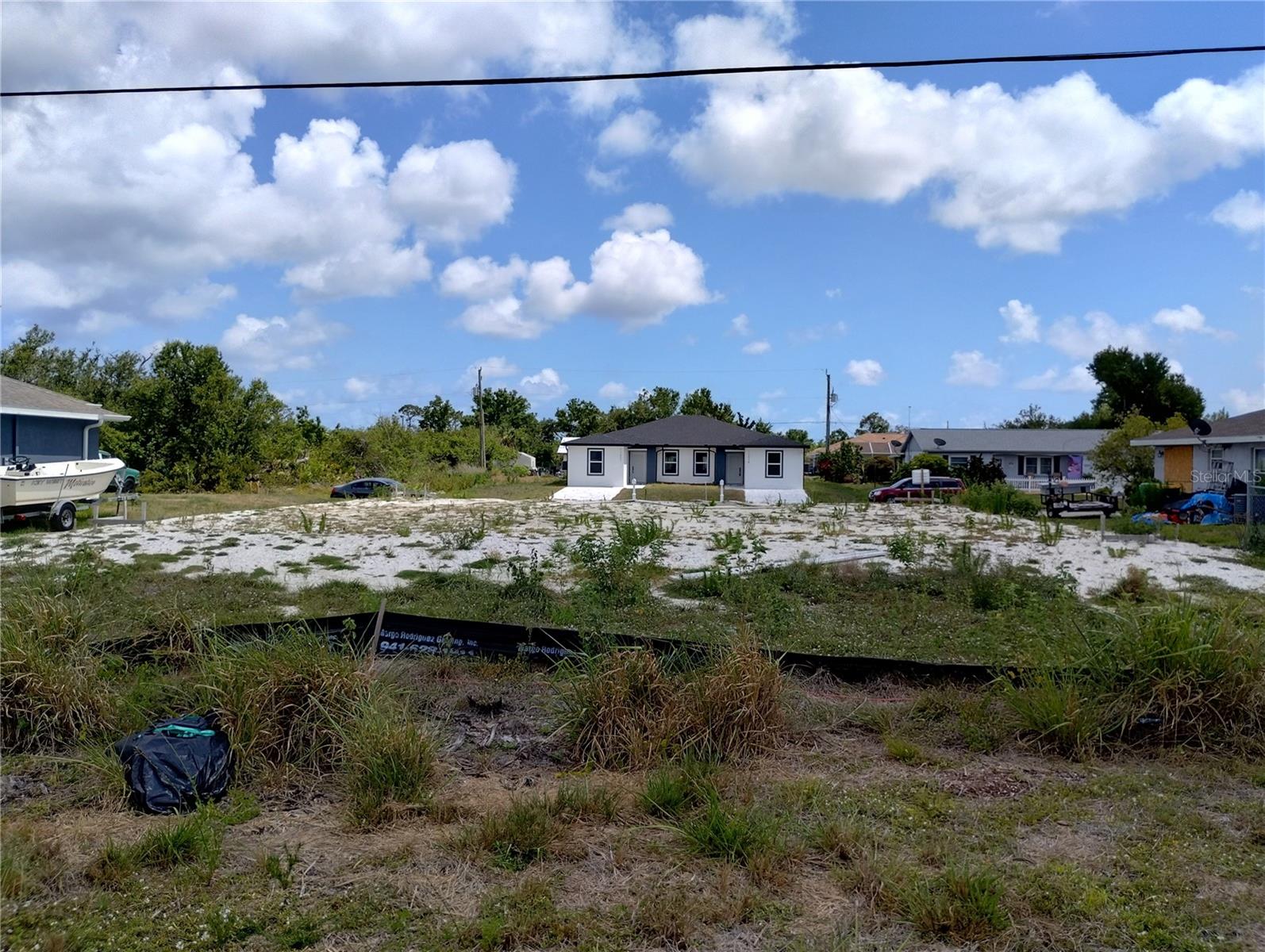 View from rear towards road - 11320 POPLIN AVE, ENGLEWOOD