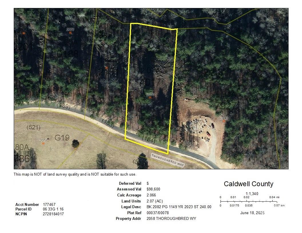 Lot at 2.07 acres, 2058 Thoroughbred Way, Lenoir, photo 14 of 44