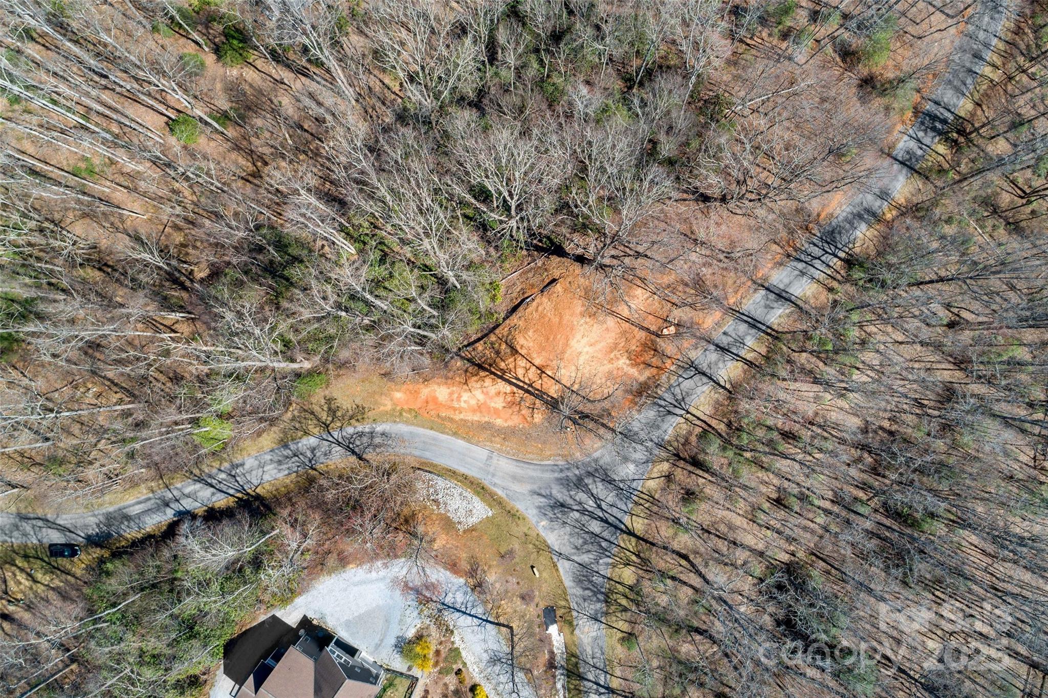 Nice aerial view of lot. - Lot# 158 Hunnicut Mountain Road, Marion